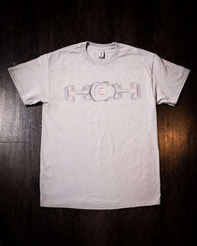 Buy grey Men's - VEX Performance Boxer Engine T-Shirt