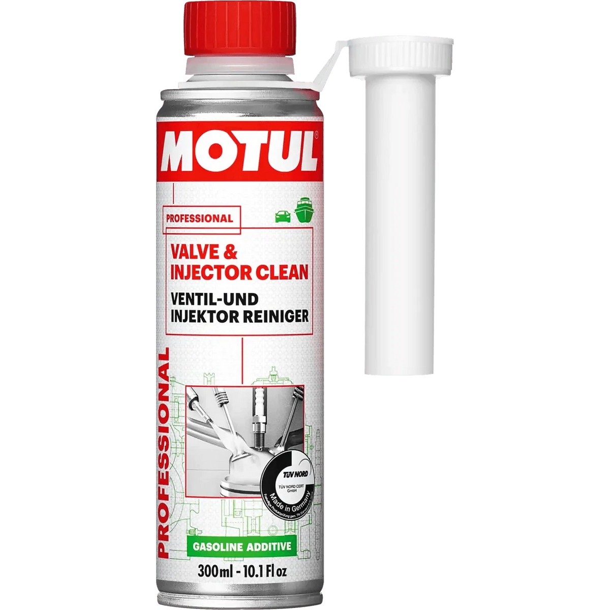 Motul Valve and Injector Clean Additive, 300ml