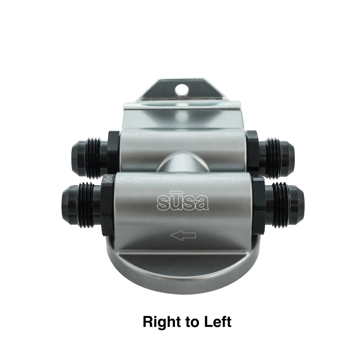 Setrab Thermostatic Remote Oil Filter Stand | 77mm | RTL Flow | 3/4"-16 Thread