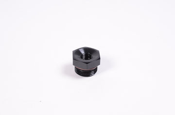 Radium 8AN ORB to 1/8NPT Female Fitting stock photo.