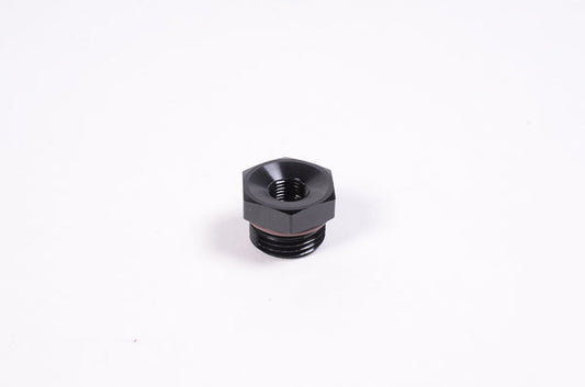 Radium 8AN ORB to 1/8NPT Female Fitting stock photo.