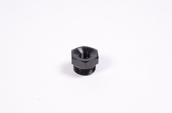 Radium 8AN ORB to 1/8NPT Female Fitting stock photo.