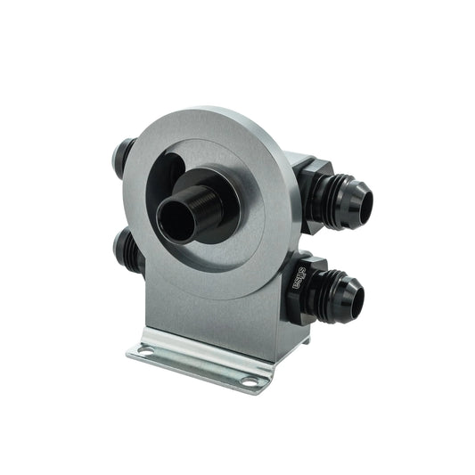 Setrab Thermostatic Remote Oil Filter Stand | 77mm | RTL Flow | 3/4"-16 Thread