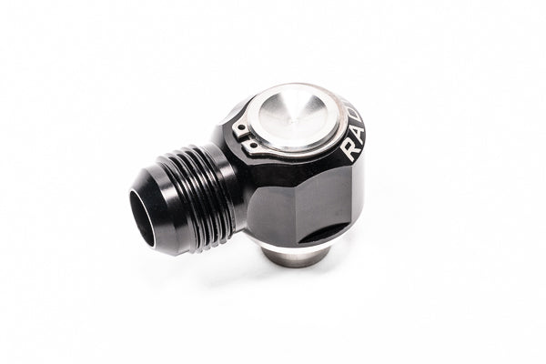 Radium RB25DET Intake and Exhaust 10AN Male Press Fit PCV Fitting