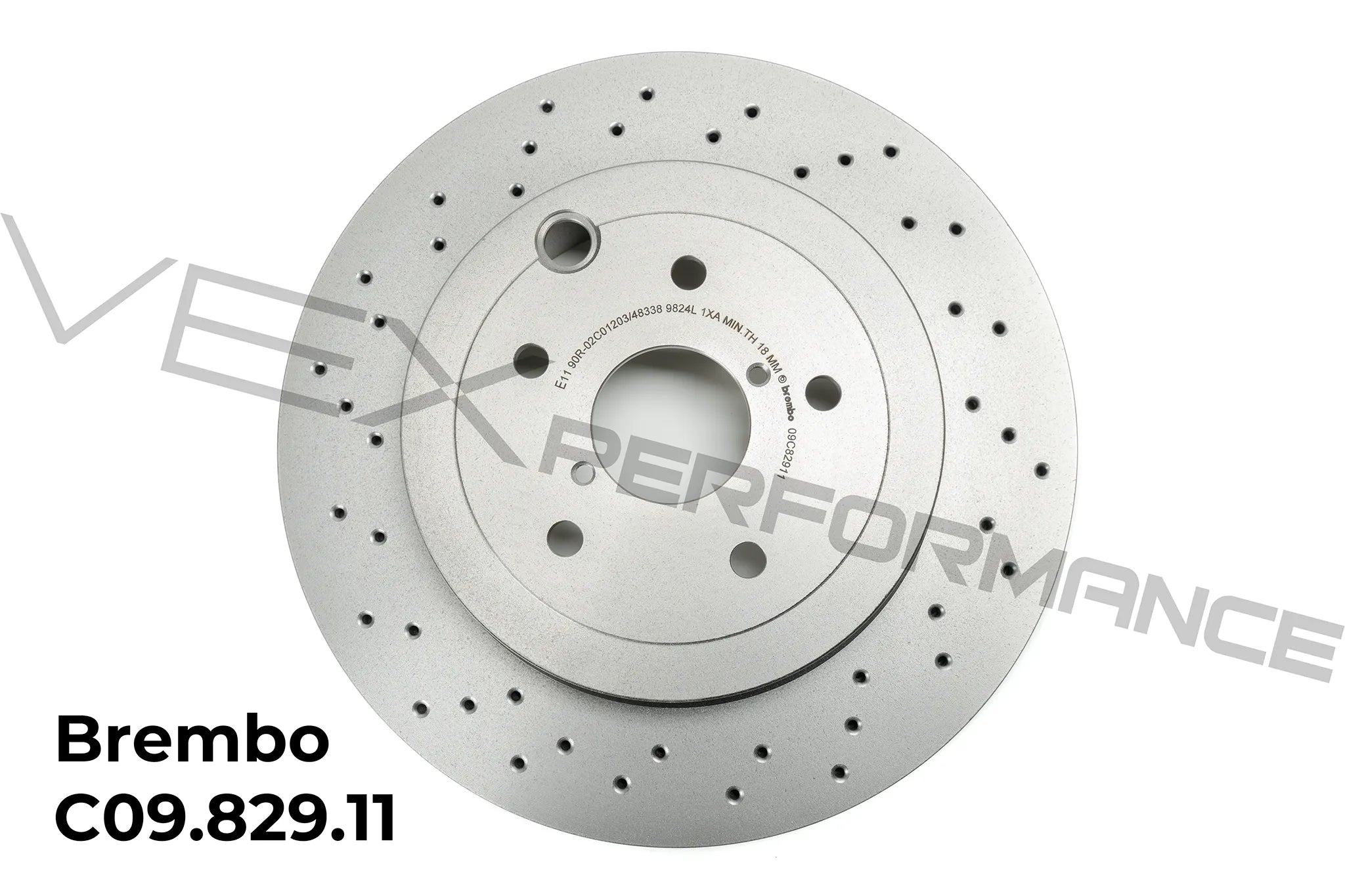 Brembo Ventilated Brake Disc Rotor | Rear | 2018-2021 Subaru STi