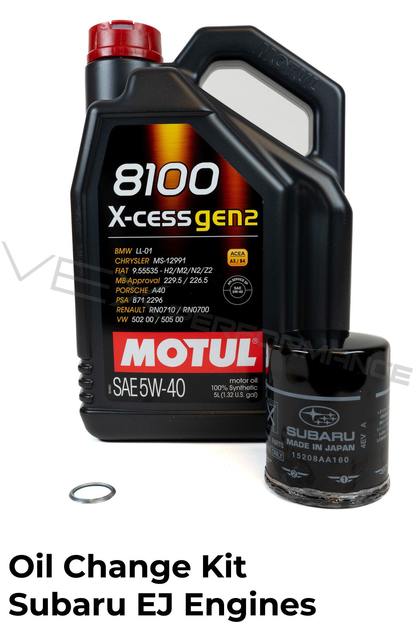 Oil Change DIY Kit - Subaru EJ Engines | 2004-21 STi | 2002-14 WRX | 2003-12 Forester XT