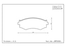 ENDLESS EP232 SSY Brake Pad Set for Nissan Silvia and 240SX-2