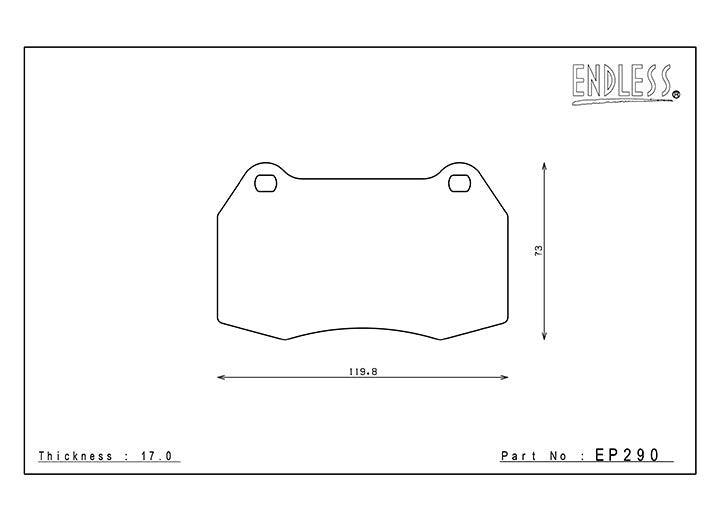 ENDLESS EP290 MX72 for R33/34 GT-R