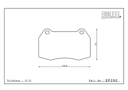 ENDLESS EP290 MX72 for R33/34 GT-R
