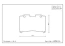 ENDLESS EP315 MX72 Brake Pad Set for MK4 Supra-2