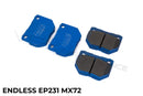 ENDLESS EP231 MX72 Brake Pad Set for Subaru WRX 06-07-1
