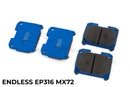 ENDLESS EP316 MX72 Brake Pad Set for MK4 Supra-1