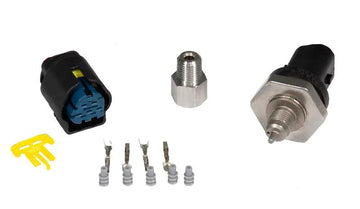 Haltech Bosch 145 PSI Fuel Pressure and Temperature Sensor M10 x 1.0 includes 1/8NPT Adapter