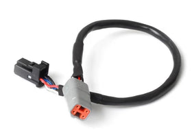 Haltech Elite CAN Cable DTM-4 to 8 pin Black Tyco 300mm / 12"