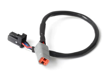 Haltech Elite CAN Cable DTM-4 to 8 pin Black Tyco 300mm / 12"