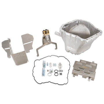 IAG Street Series Oil Pan Package (Silver Pan / Pickup / Street Baffle / Windage Tray) | 02-14 Subaru WRX | 07-20 STI | 05-09 LGT | 04-13 FXT