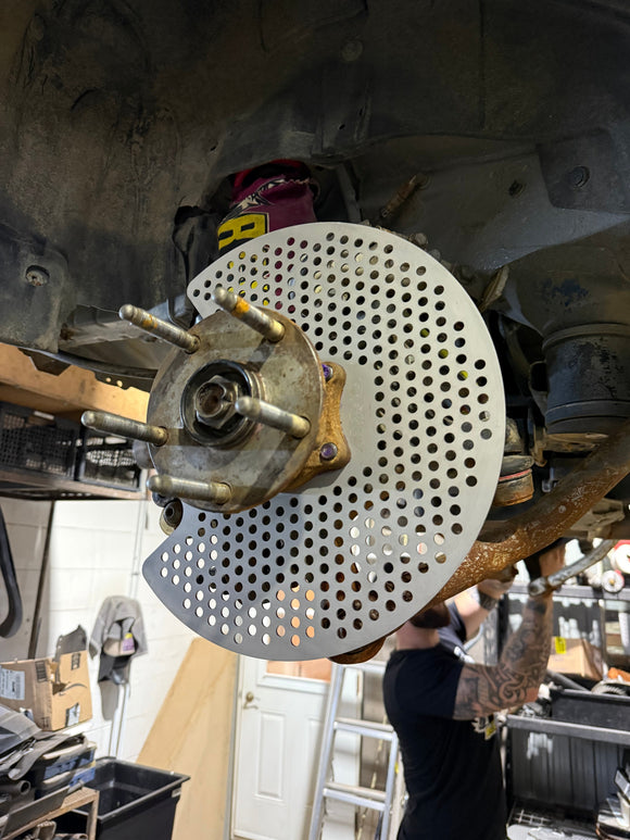 AZE Rally Brake Backing Plate Kit | 2008-21 Subaru STi