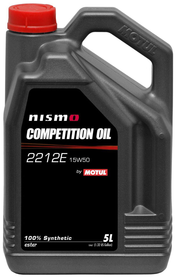 Motul Nismo 2212E 15W50 Competition Oil for RB26 / SR20, 5L