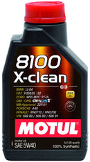Motul 8100 X-Clean 5W40 Synthetic Engine Oil, 5L-2