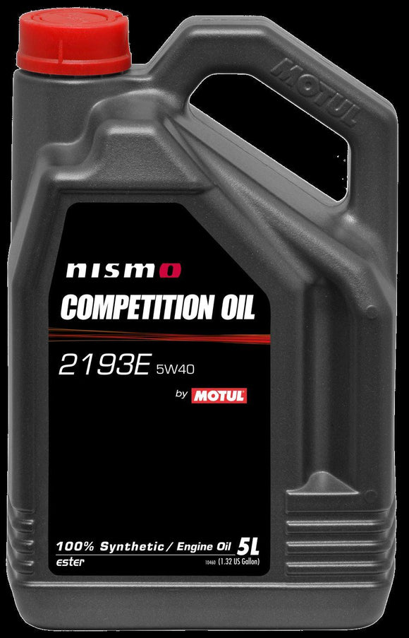 Motul Nismo 2193E 5W40 Competition Engine Oil for R35 GTR, 5L