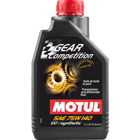 Motul Gear Competition 75W140 Synthetic Transmission Fluid w/ LSD, 1L