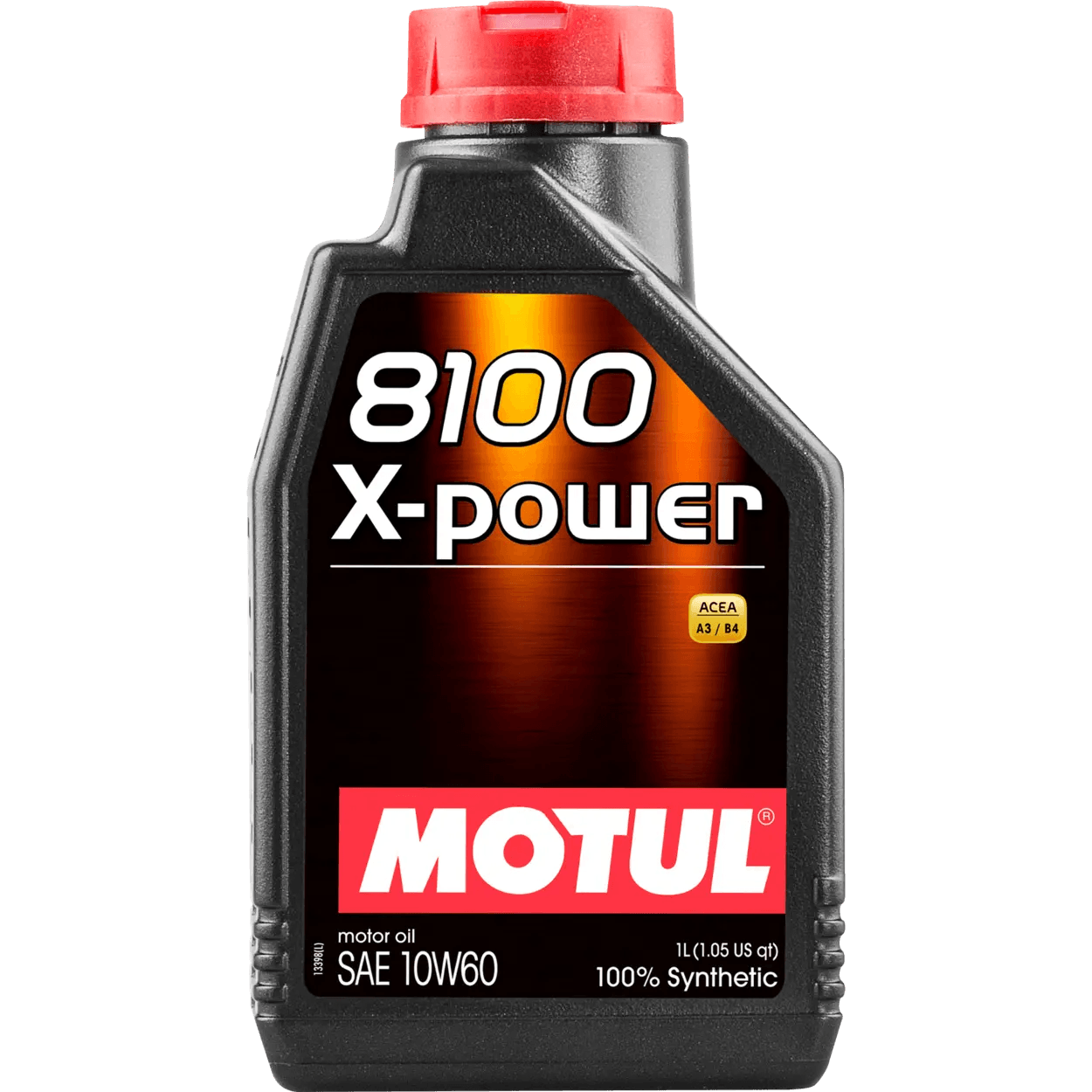 Motul 8100 X-Power 10W60 Synthetic Engine Oil, 1L