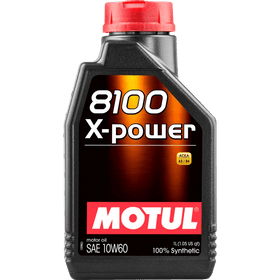 Motul 8100 X-Power 10W60 Synthetic Engine Oil, 1L