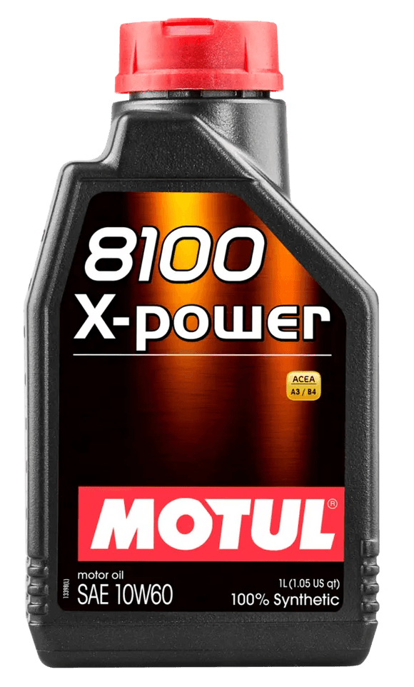 Motul 8100 X-Power 10W60 Synthetic Engine Oil, 5L