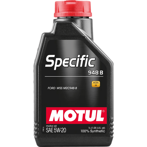 Motul Specific 948B 5W20 Synthetic Engine Oil for Ford / Land Rover WSS M2C948-B, 5L