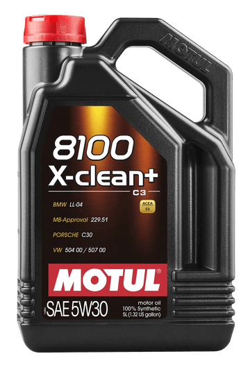 Motul 8100 X-Clean+ 5W30 Synthetic Engine Oil