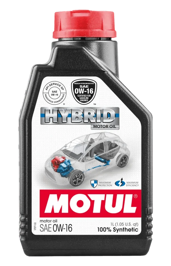 Motul Hybrid 0W16 Synthetic Engine Oil, 1L