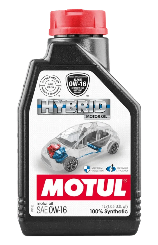 Motul Hybrid 0W16 Synthetic Engine Oil, 1L