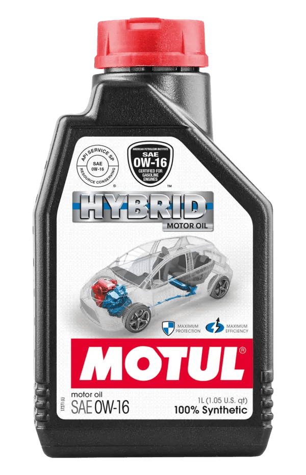 Motul Hybrid 0W16 Synthetic Engine Oil, 1L
