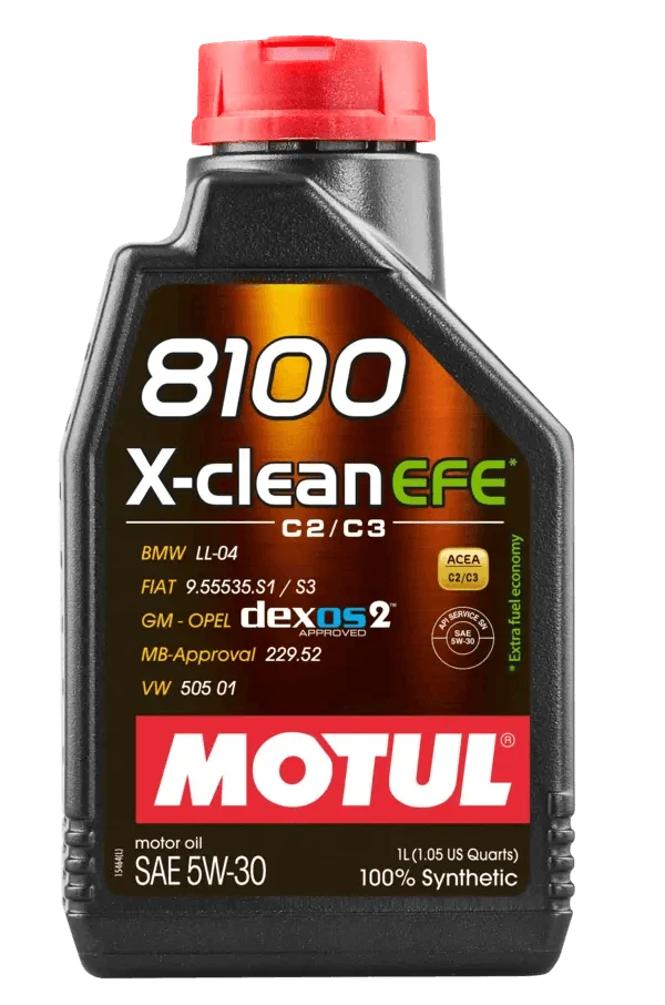 Motul 8100 X-Clean EFE 5W30 Synthetic Engine Oil