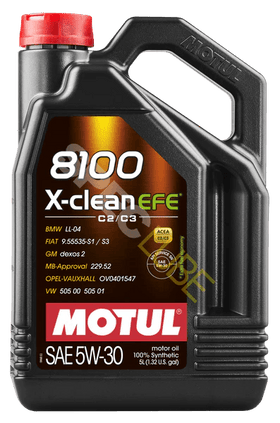 Motul 8100 X-Clean EFE 5W30 Synthetic Engine Oil, 5L