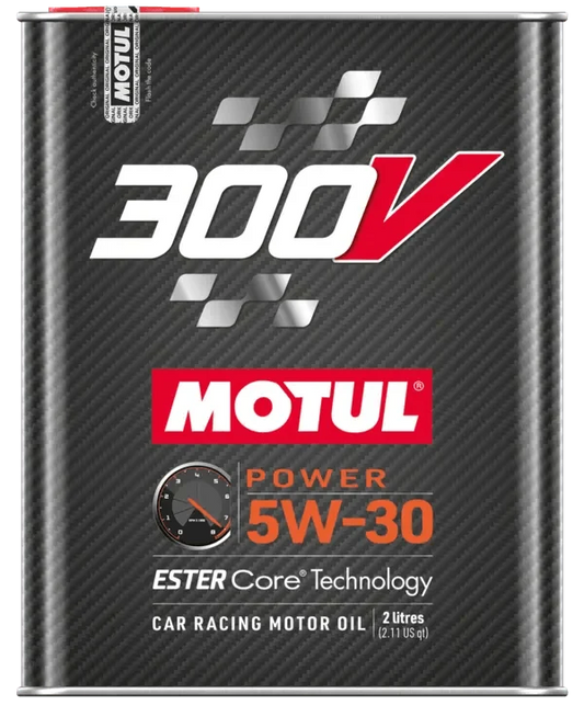 Motul 300V Power 5W30 Synthetic Engine Oil, 2L