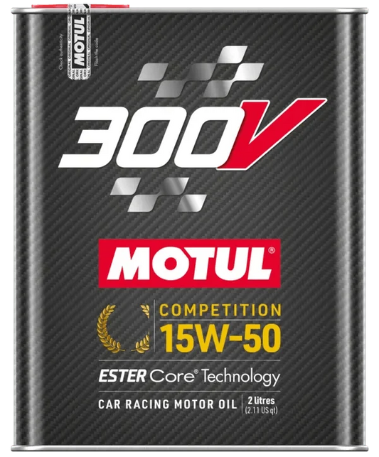 Motul 300V Competition 15W50 Synthetic Engine Oil, 2L