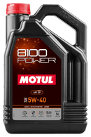 Motul 8100 Power 5W40/5W50 Synthetic Engine Oil, 5L-1