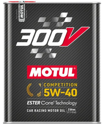 Motul 300V Competition 5W40 Synthetic Engine Oil, 2L