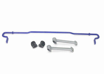 SuperPro rear heavy-duty sway bar for FT86 applications, 2013+ Subaru BRZ with pivot bushings and chassic mount brackets. 