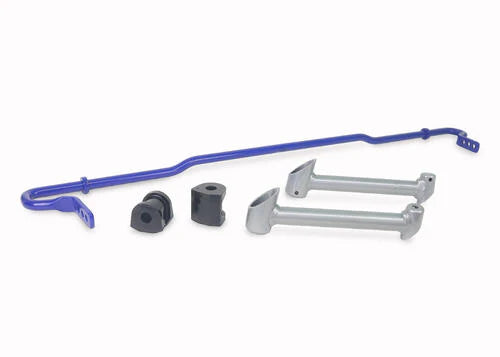 An angled close up shot of the SuperPro FT86 sway bar.