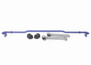 A flat shot of the SuperPro sway bar and kit components. 