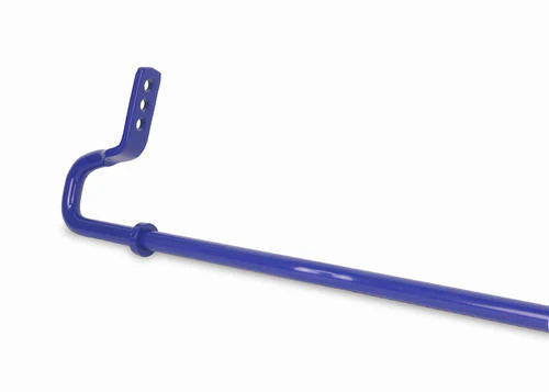A close up shot of the 3 mounting points that make this swaybar adjustable. 