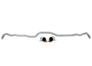 Flat-down view of the sway bar, outlining it's eccentric shape to maximize sway bar rate. 