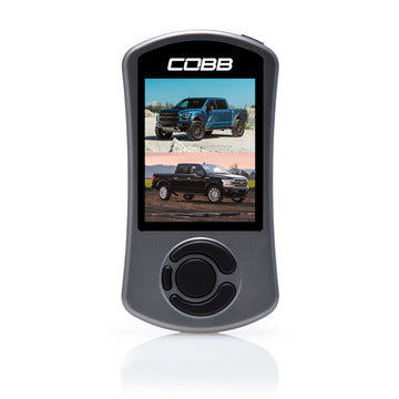 COBB Accessport stock photo for select Ford F-150 models.