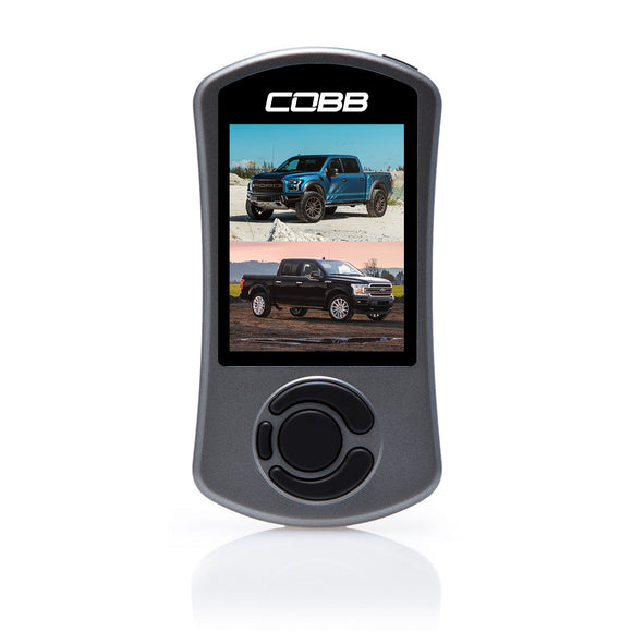 COBB Accessport stock photo for select Ford F-150 models.