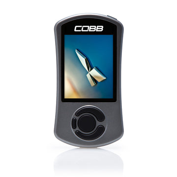 COBB Accessport stock photo for select Mitsubishi models.