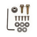 Hardware set including bolts, washers, nut and allan key for COBB SF intake airbox.