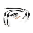 Generic overview shot of HEL Performance brake lines with hardware kit. 