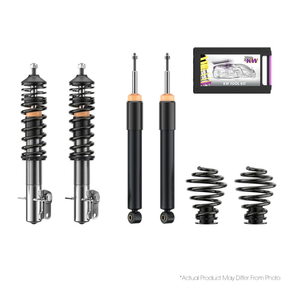 KW Suspensions - KW V1 Classic Coilovers | Volkswagen Golf, Rabbit, Jetta 1974-84 | Golf, Jetta Cabriolet 1978-93